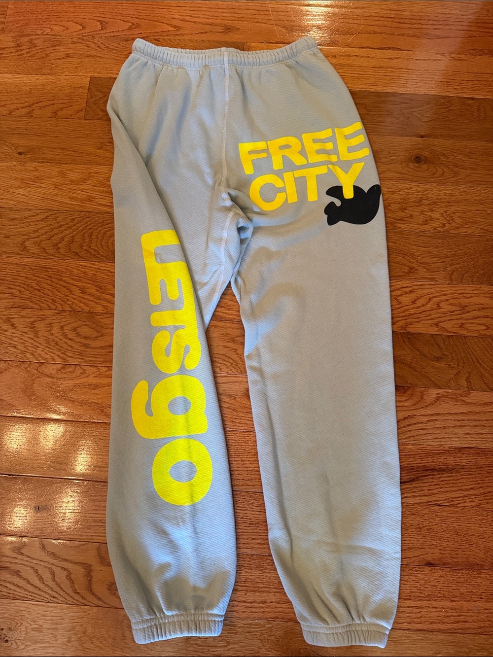 Free city let’s go sweatpants